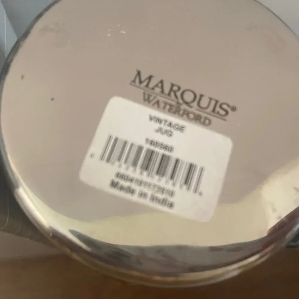 Waterford Marquis Vintage stainless steel pitcher New in Box cocktail server